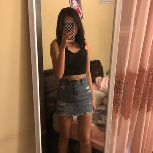 Abercrombie Demin Skirt